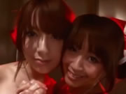 일본 오일걸 두 명의 섹시 댄스